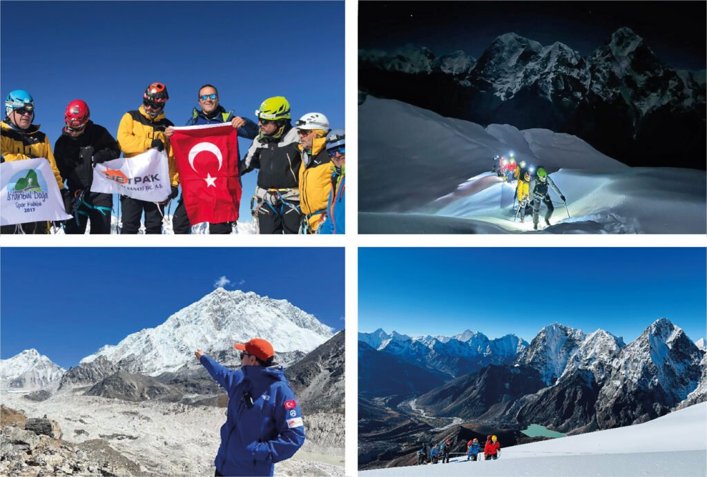 Dünya'nın Zirvesi Everest'e Yolculuk Başarıyla Tamamlandı.